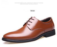 Men's Shoes 2019 Four Seasons Classic Men's Business Dress Leather Shoes Fashion British Casual Low-top Shoes